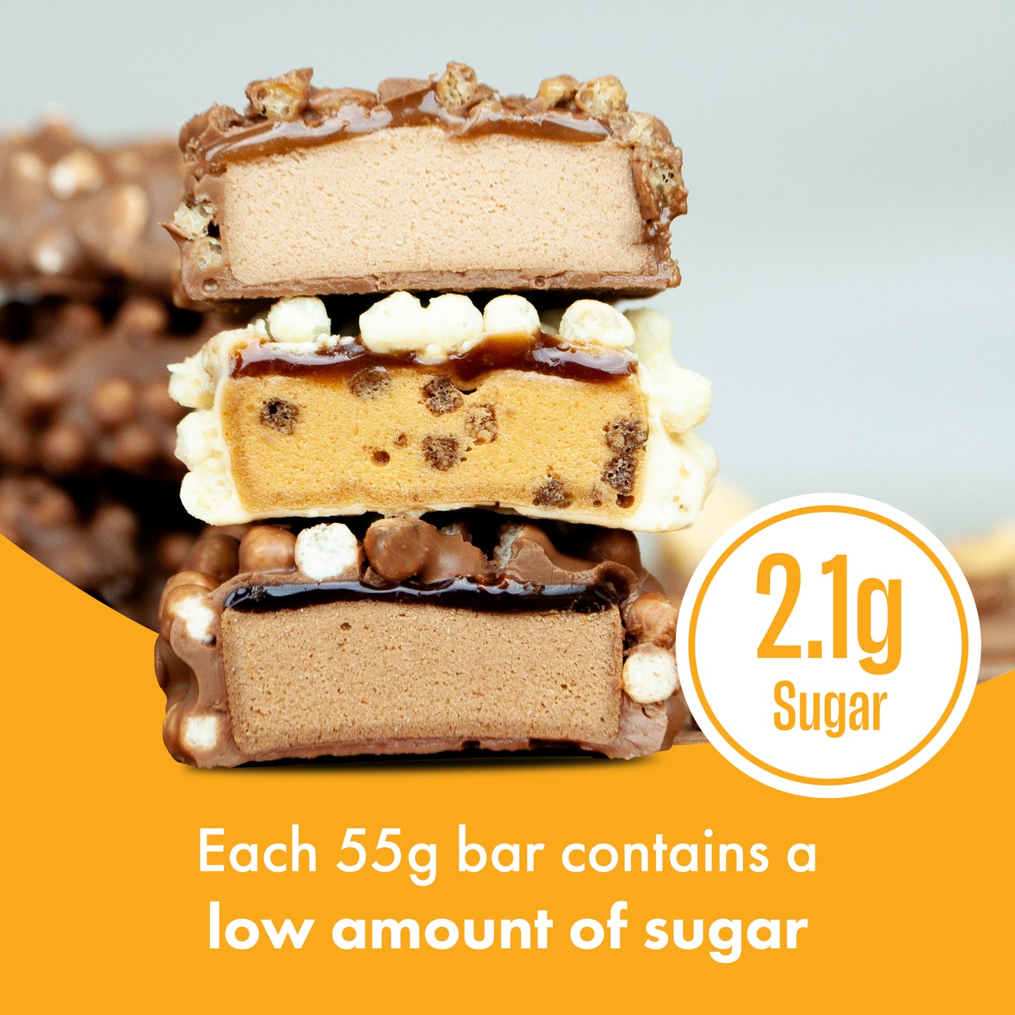 White Chocolate Peanut & Caramel - 15x55g