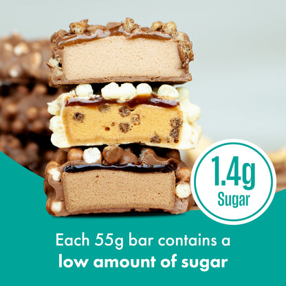 Chocolate Salted Caramel Protein Bar  - 15x55g