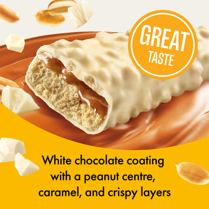 White Chocolate Peanut & Caramel - 15x55g