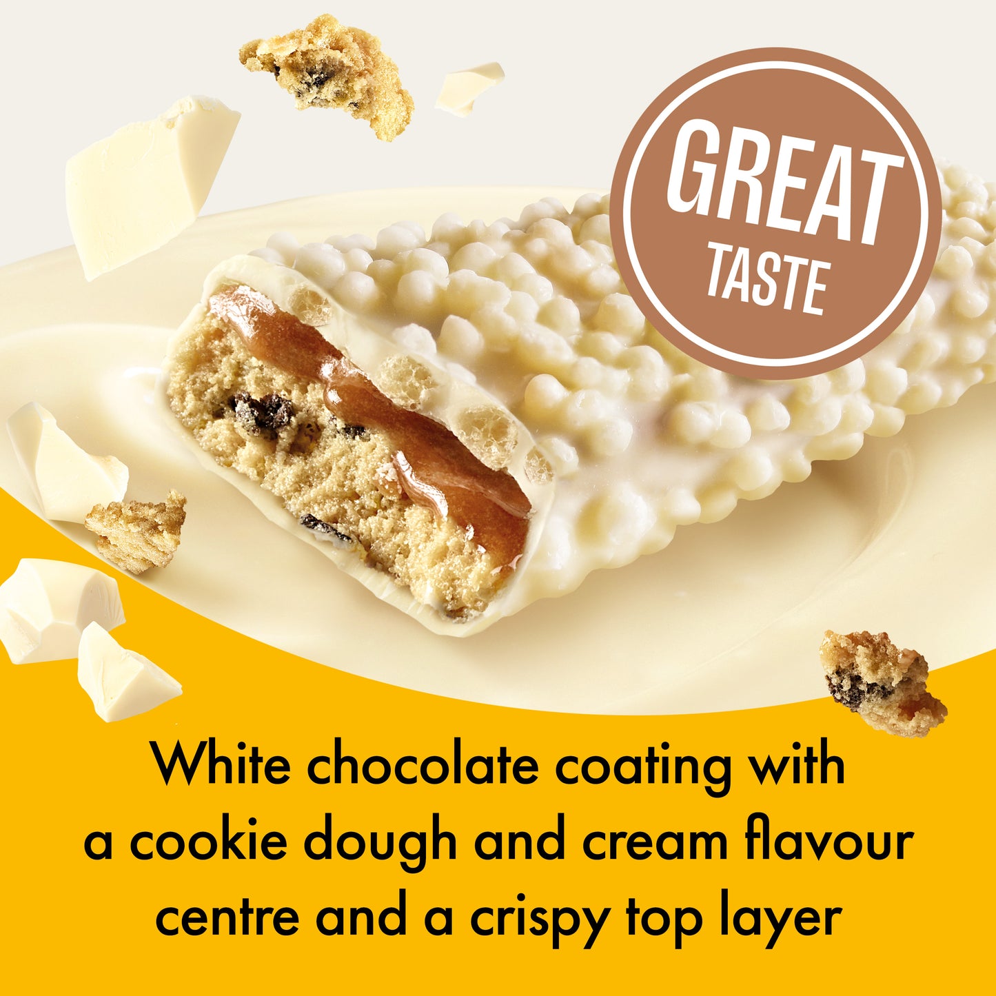 White Chocolate Cookie Protein Bar  - 15x55g