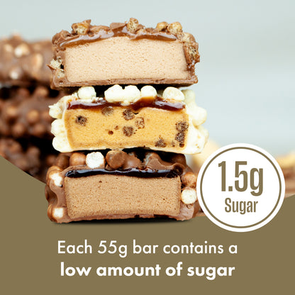 Chocolate Hazelnut Whip Protein Bar  - 15x55g