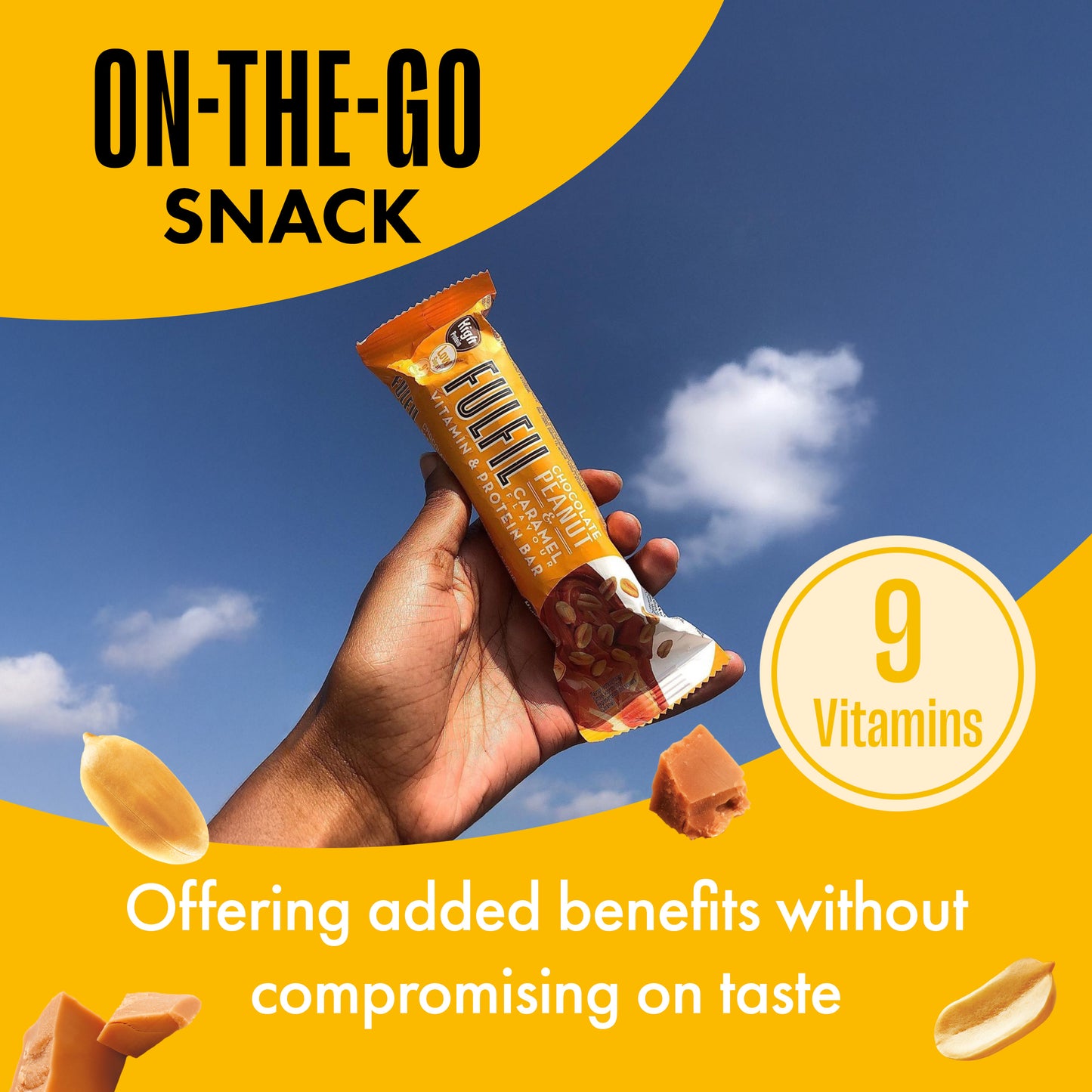Chocolate Peanut And Caramel Protein Bar  - 15x55g