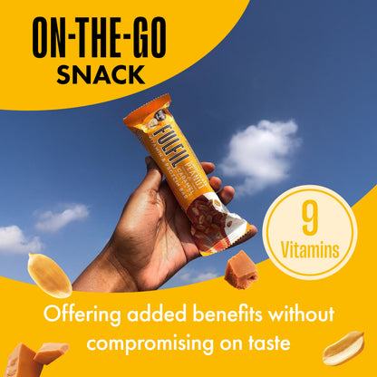 Chocolate Peanut And Caramel Protein Bar  - 15x55g
