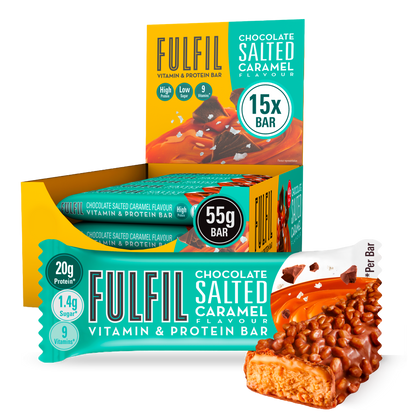 Chocolate Salted Caramel Protein Bar  - 15x55g