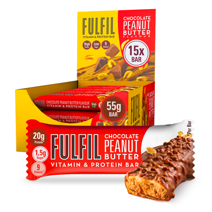 Chocolate Peanut Butter Protein Bar  - 15x55g